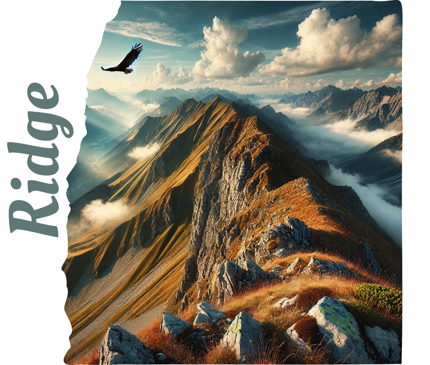 Ridge 20oz Skinny Tumbler – Christian Adventure Drinkware | Mountain & Eagle Faith-Inspired Design