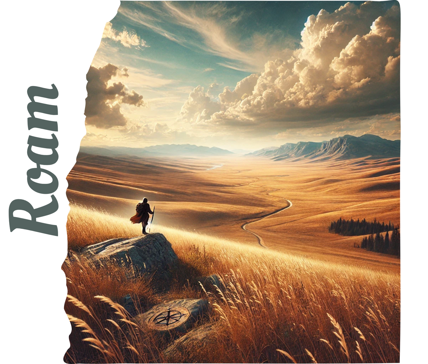 Roam 20oz Skinny Tumbler – Christian Adventure Drinkware | Faith-Based Journey & Wilderness Design