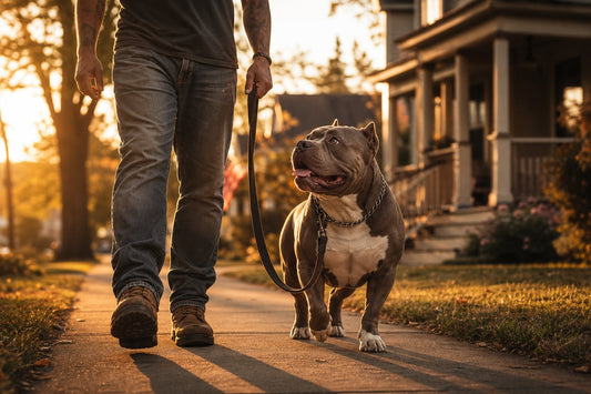 Leash Training Your Bully Breed Without Losing Your Mind or Your Faith