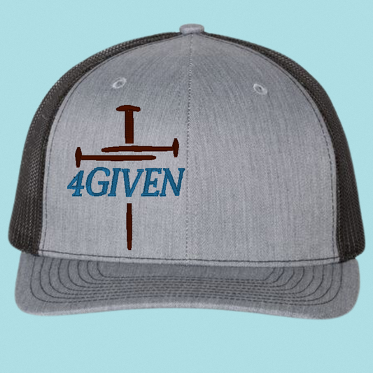 4GIVEN Christian Trucker Hat – Forgiven by Grace, Built for Adventure