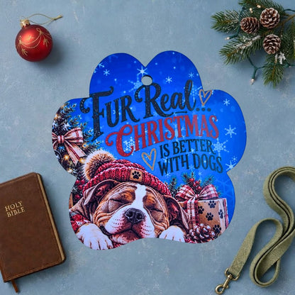 Fur Real Christmas Paw Ornament