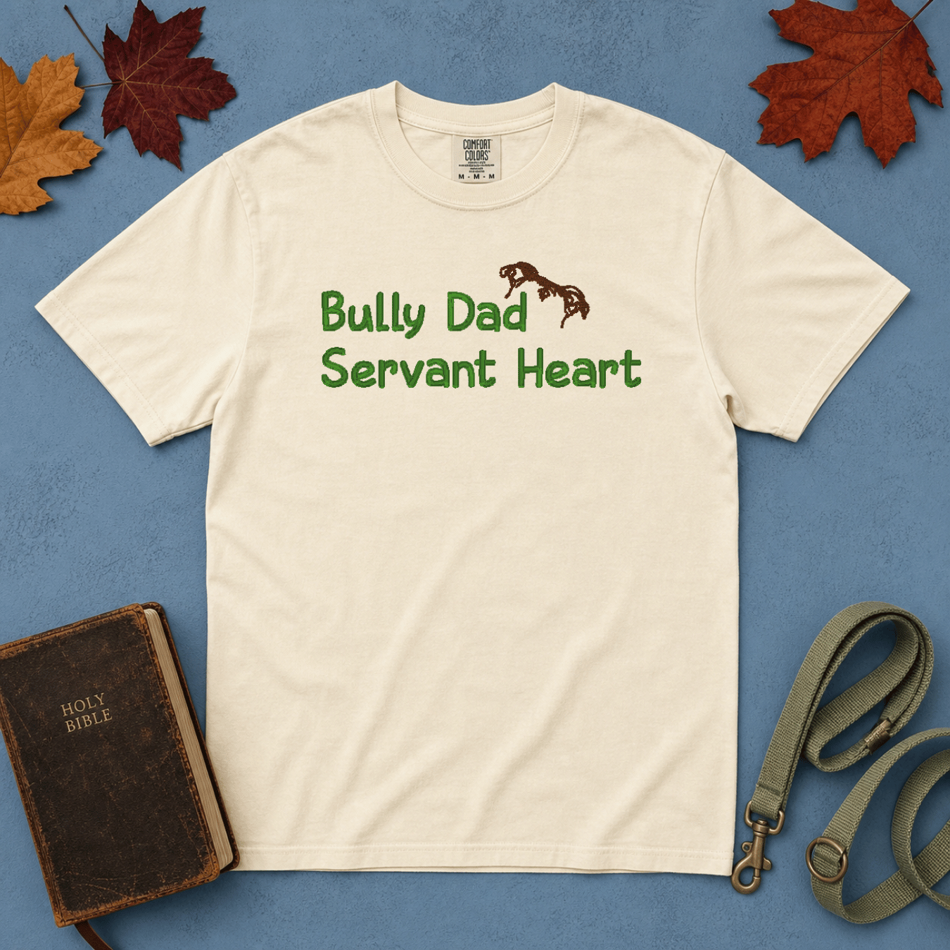 Bully Dad Heart T-Shirt