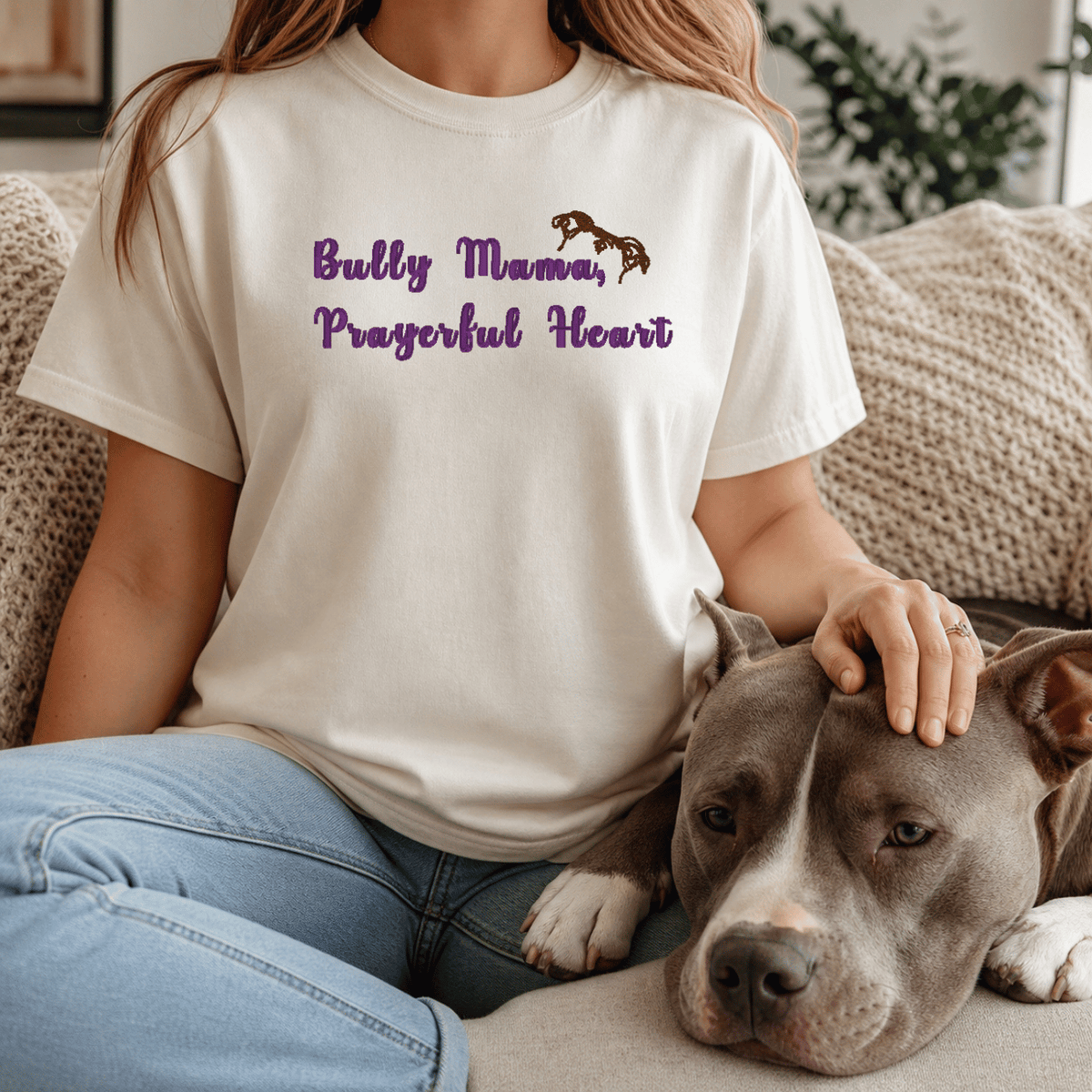Bully Mama Heart T-Shirt