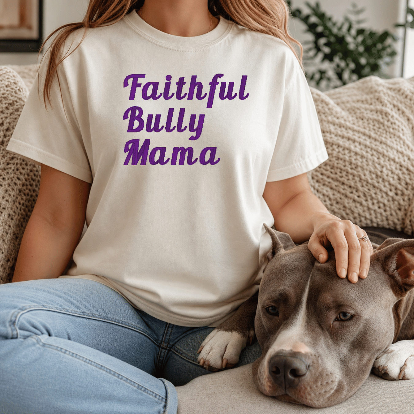 Faithful Bully Mama T-Shirt
