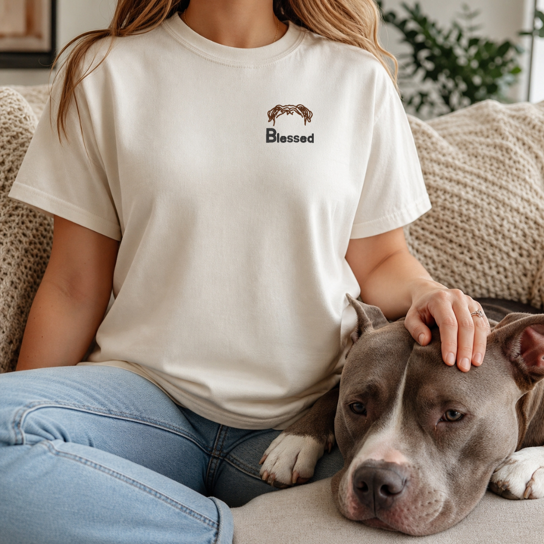 Bulldog Ears Blessed T-Shirt