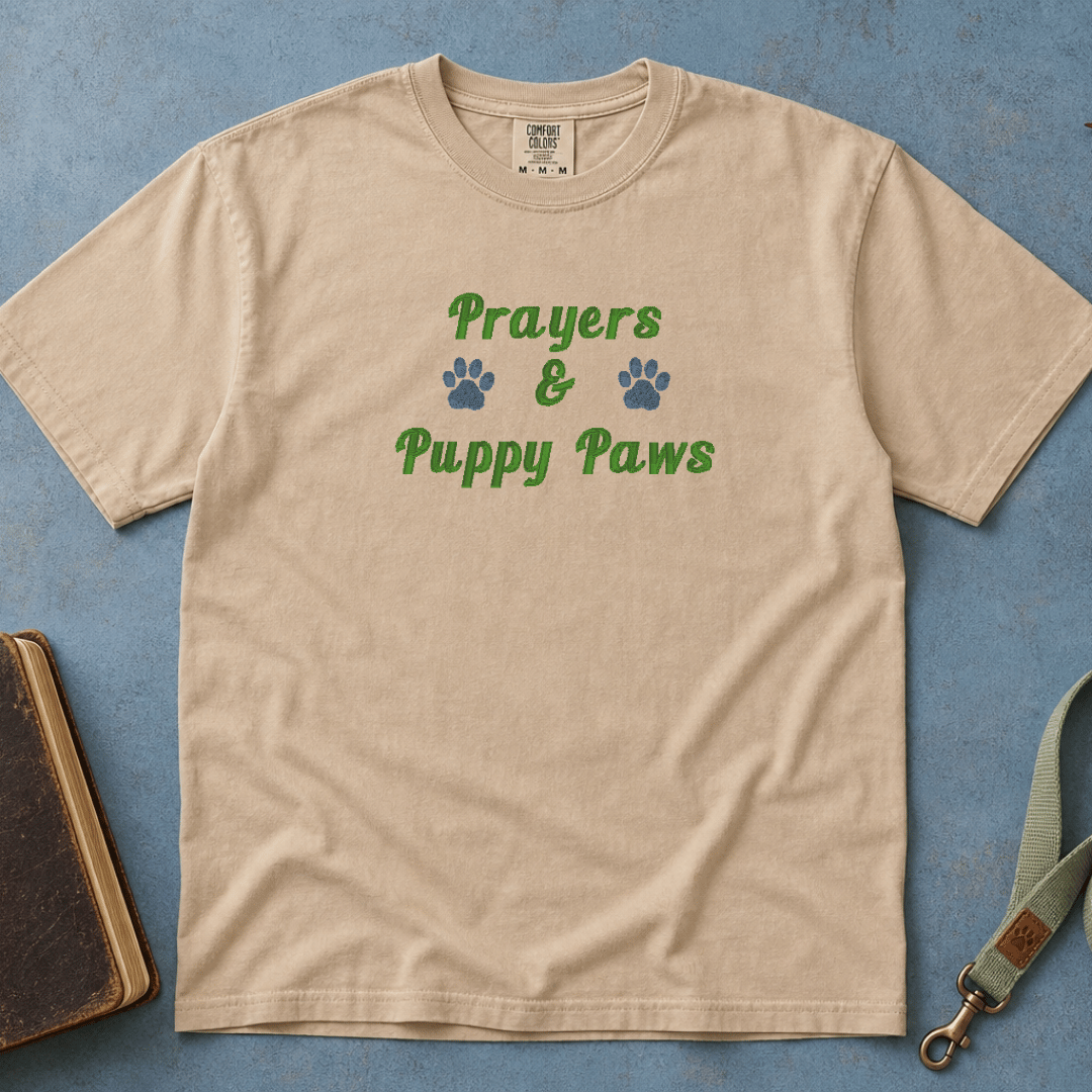 Prayers & Puppy Paws T-Shirt