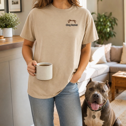 Boxer Ears Personalized T-Shirt