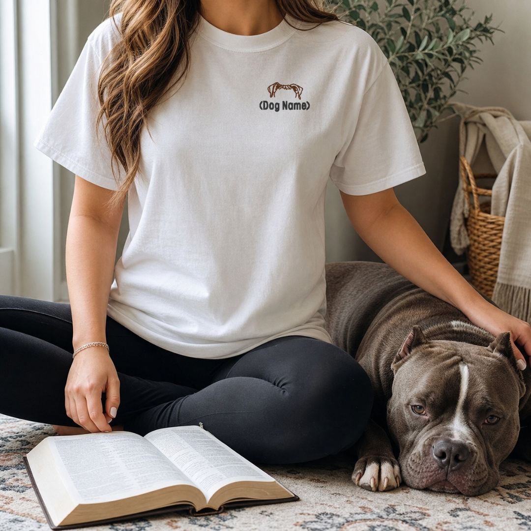 Boxer Ears Personalized T-Shirt