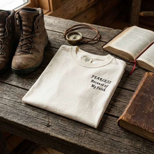Fearless Because of My Faith Tee