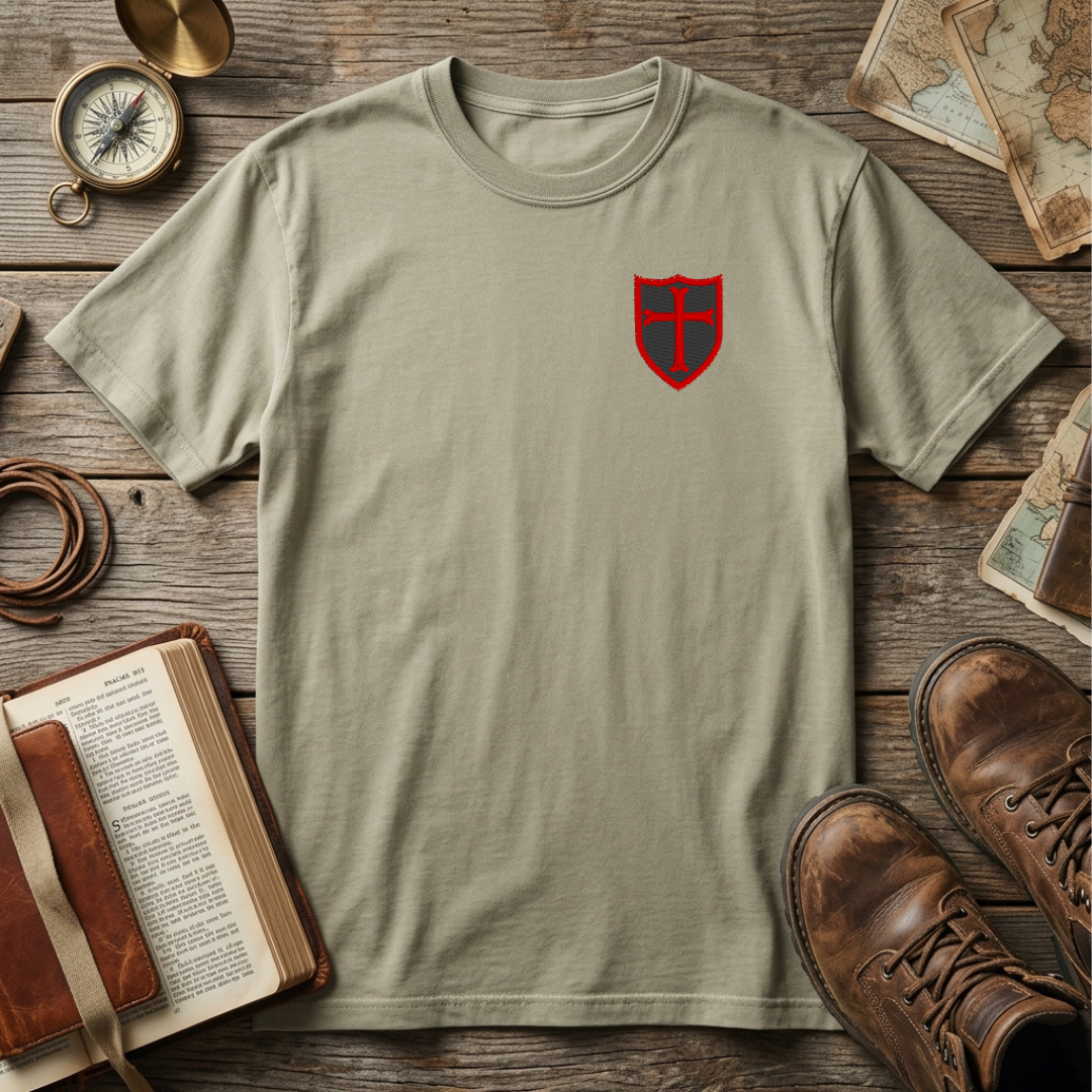 Crusader's Cross Embroidered Unisex Tee