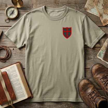 Crusader's Cross Embroidered Unisex Tee