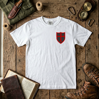 Crusader's Cross Embroidered Unisex Tee