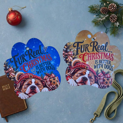 Fur Real Christmas Paw Ornament