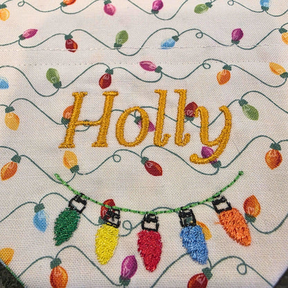Christmas Pups Personalized Bandana