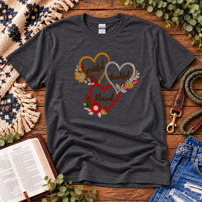 Grateful Thankful Blessed T-Shirt