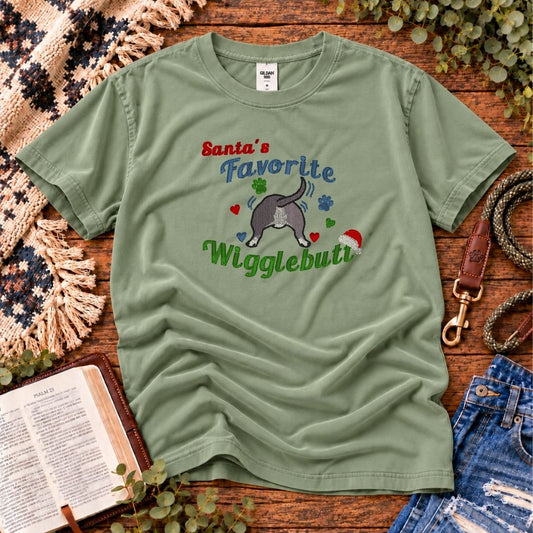 Santa's Favorite Wigglebutt T-Shirt