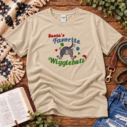 Santa's Favorite Wigglebutt T-Shirt