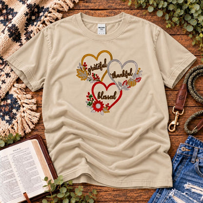 Grateful Thankful Blessed T-Shirt