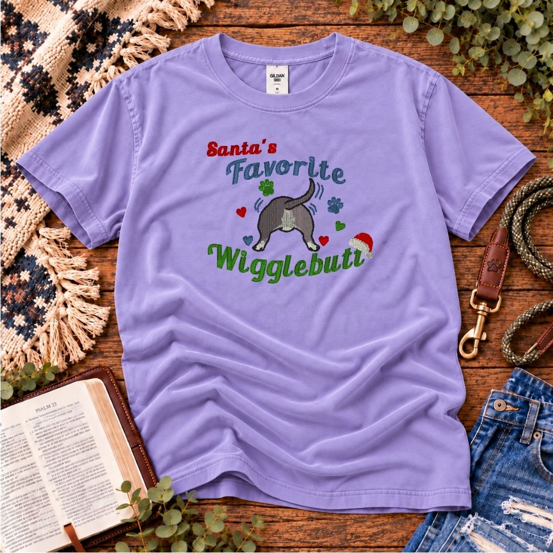Santa's Favorite Wigglebutt T-Shirt
