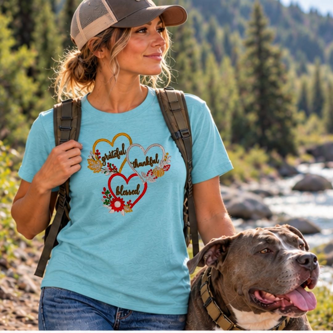 Grateful Thankful Blessed T-Shirt