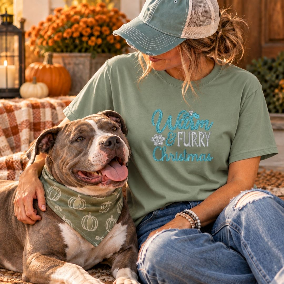 Warm & Furry Christmas T-Shirt