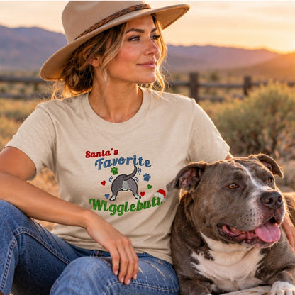 Santa's Favorite Wigglebutt T-Shirt