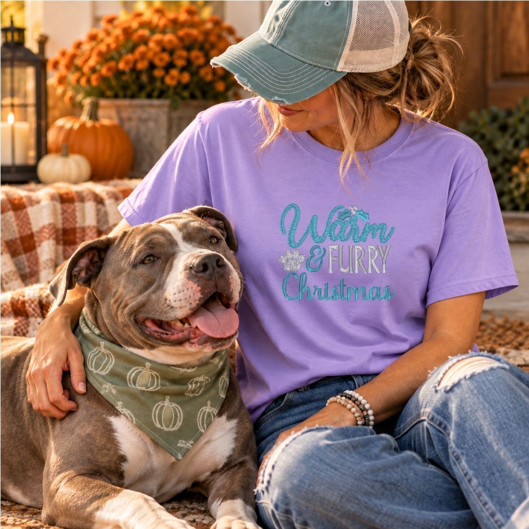 Warm & Furry Christmas T-Shirt