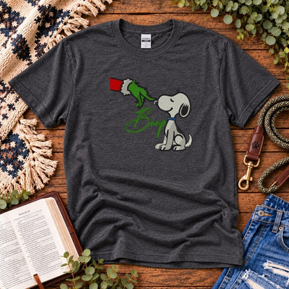Christmas Boop Embroidered Tee