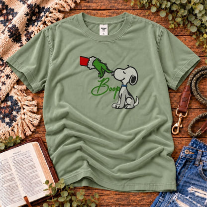 Christmas Boop Embroidered Tee