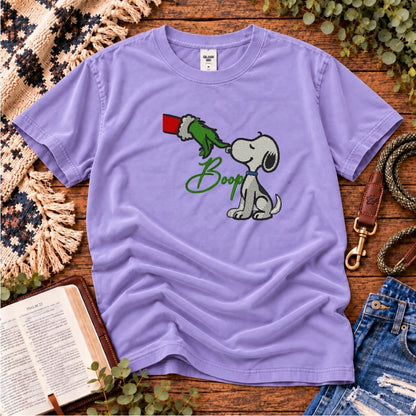 Christmas Boop Embroidered Tee