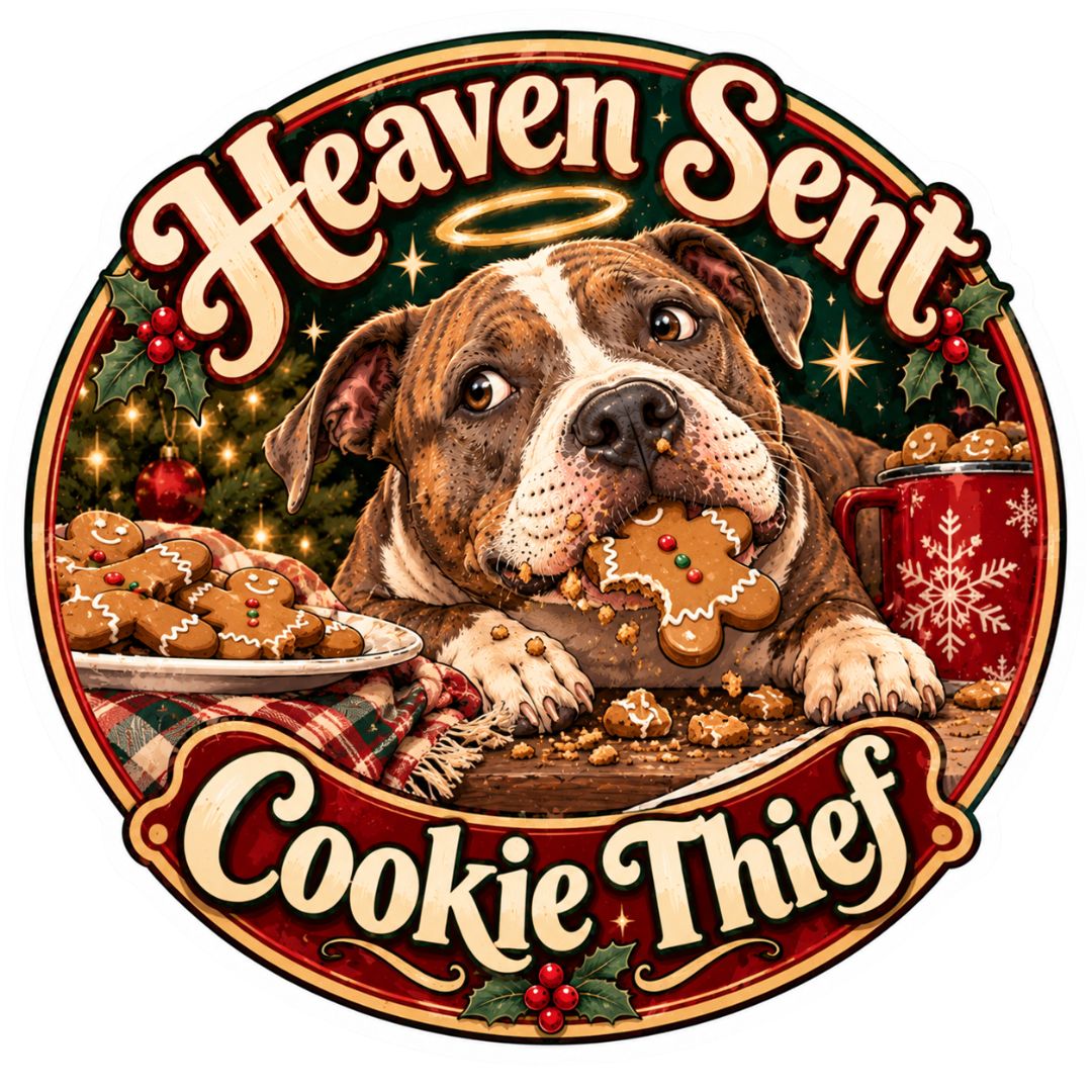Heaven Sent Cookie Thief Sticker