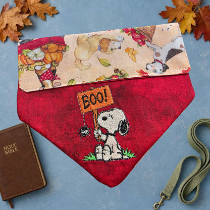 Boo Pup Reversible Dog Bandana