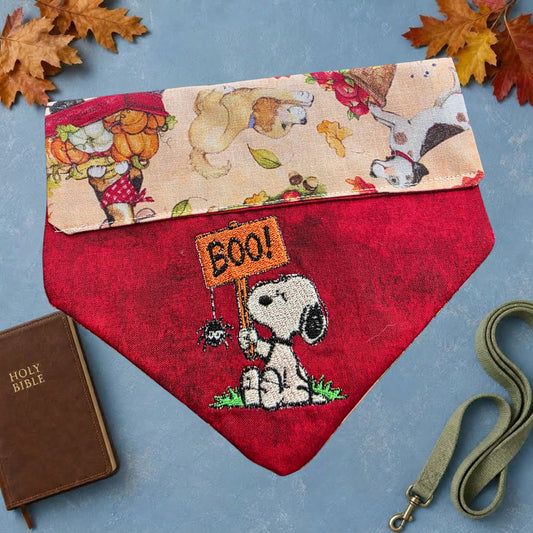 Boo Pup Reversible Dog Bandana