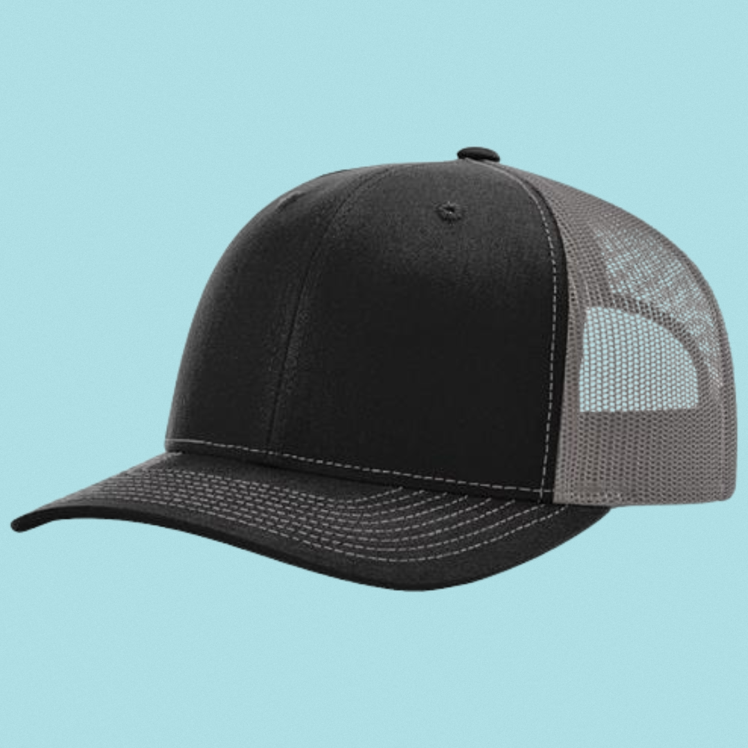 Unashamed Christian Trucker Hat – Embroidered Faith-Based Cap | Romans 1:16 Inspirational Mesh Hat (Black, Grey, or Pink)