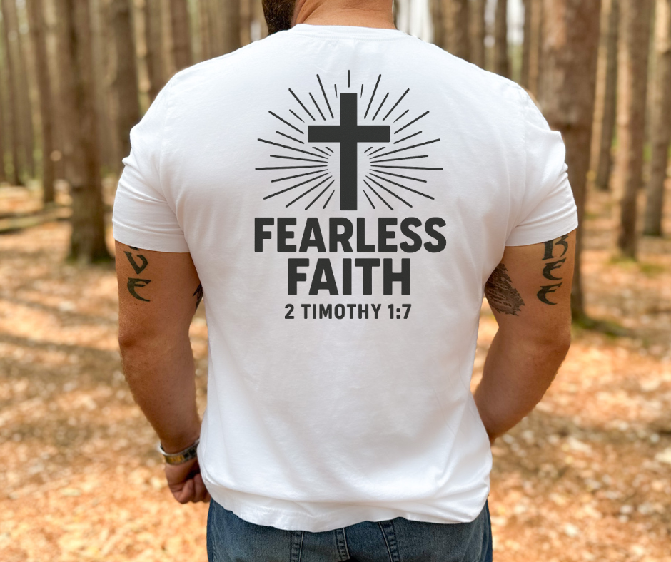 Fearless Faith Tee – Minimalist or Trail Edition