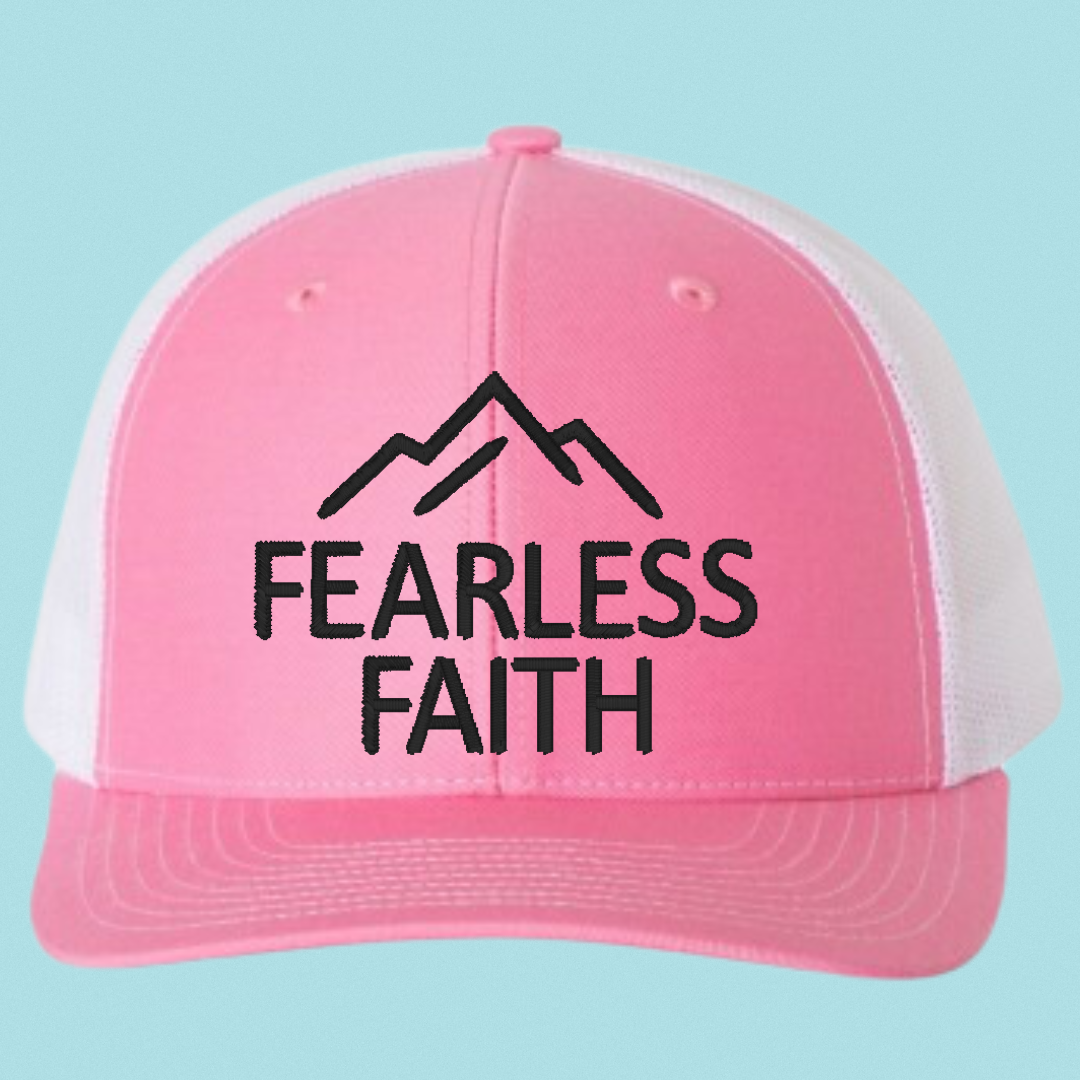 Fearless Faith Trucker Hat – Mountain Design