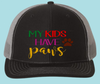 My Kids Have Paws Hat Black
