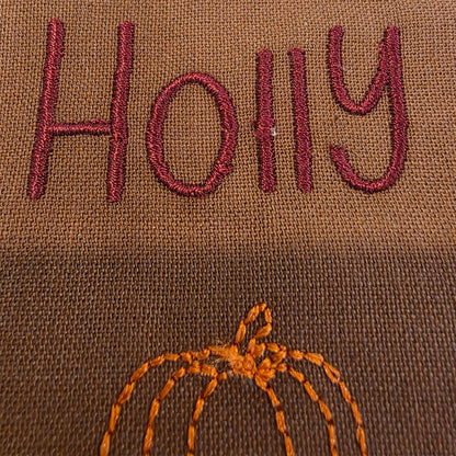 Pumpkin Personalized Bandana