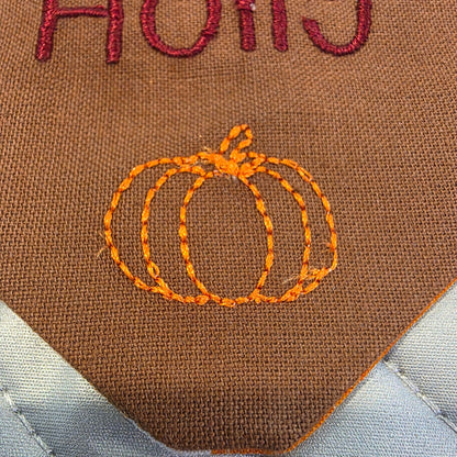 Pumpkin Personalized Bandana