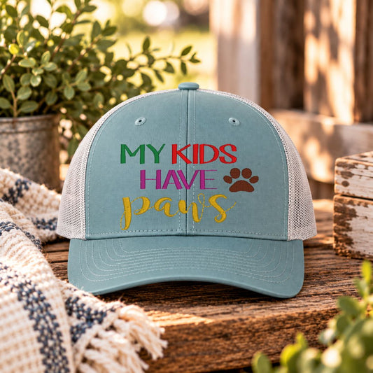 My Kids Have Paws Hat