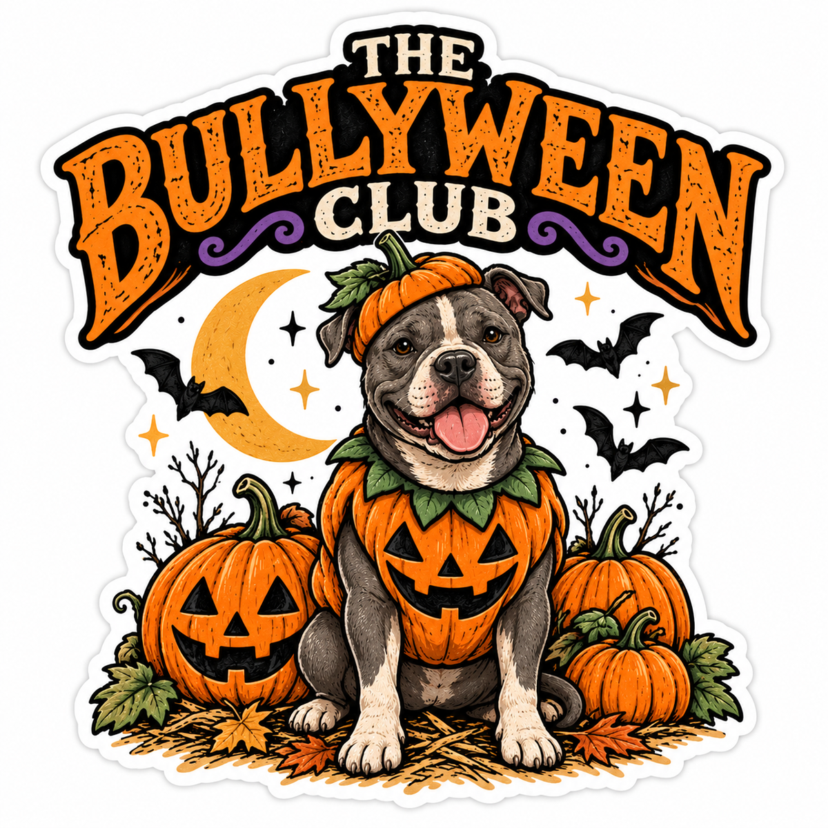 The Bullyween Club Sticker